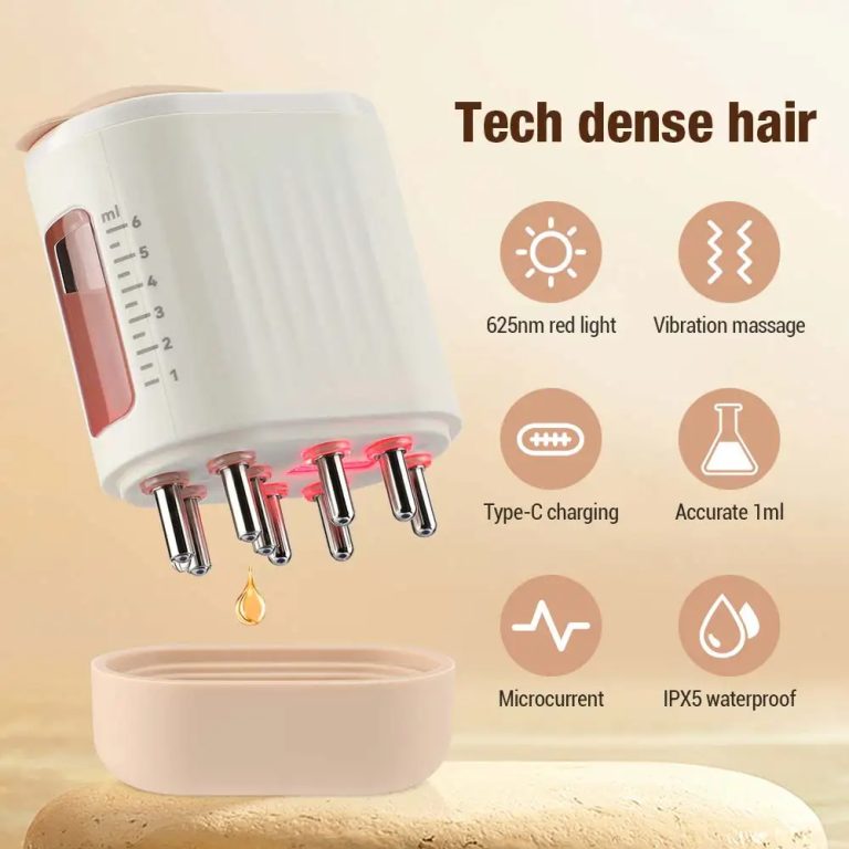 EMS Head Scalp Massager & Oil Applicator